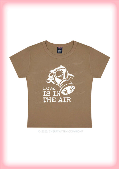 Valentine's Day Love Is In The Air Y2K Baby Tee Cherrykitten