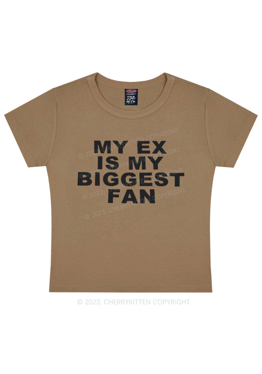 My Ex Is My Biggest Fan Y2K Baby Tee Cherrykitten
