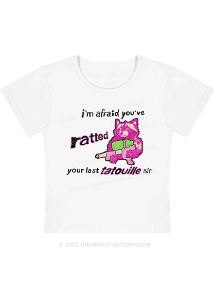 Curvy Ratted Your Last Tatouille Sir Y2K Baby Tee Cherrykitten