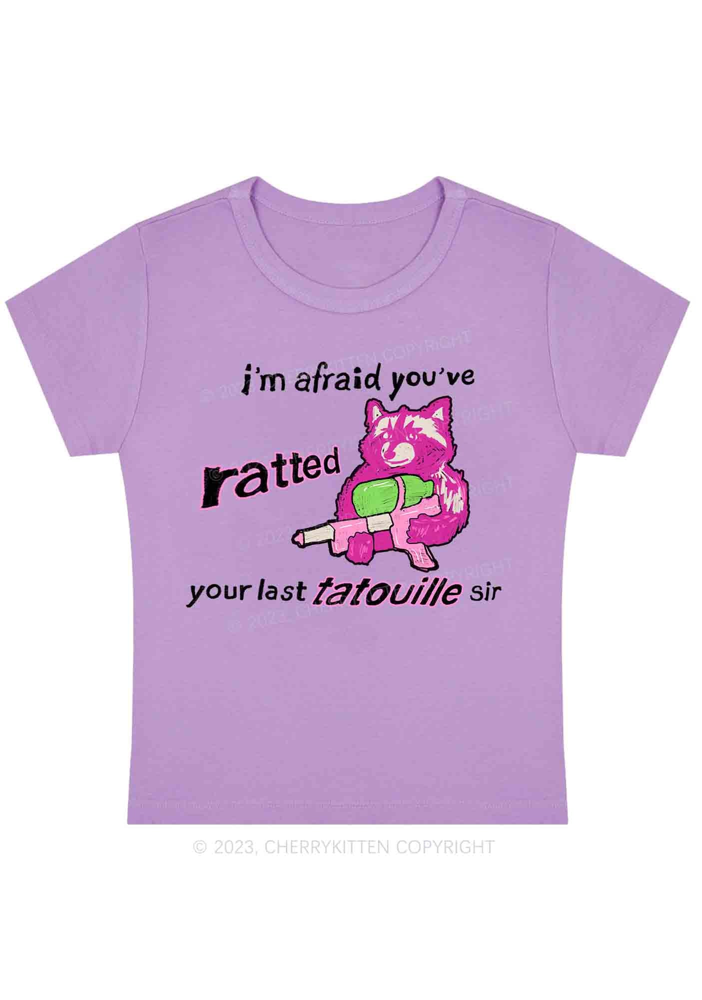 Curvy Ratted Your Last Tatouille Sir Y2K Baby Tee Cherrykitten