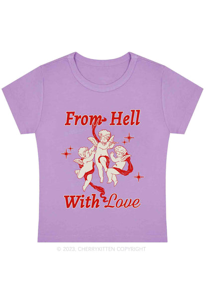Curvy Cupids From Hell Y2K Baby Tee Cherrykitten