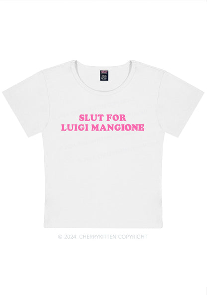 Curvy Slxt For LM Y2K Baby Tee Cherrykitten