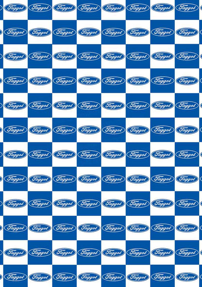 Oval Faggot Pride Y2K Print Long Sleeve Pajama Set Cherrykitten