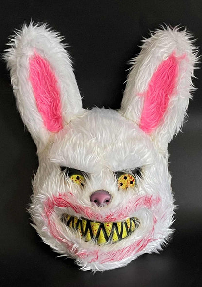 Halloween Scary Bloody Y2K Bunny Mask