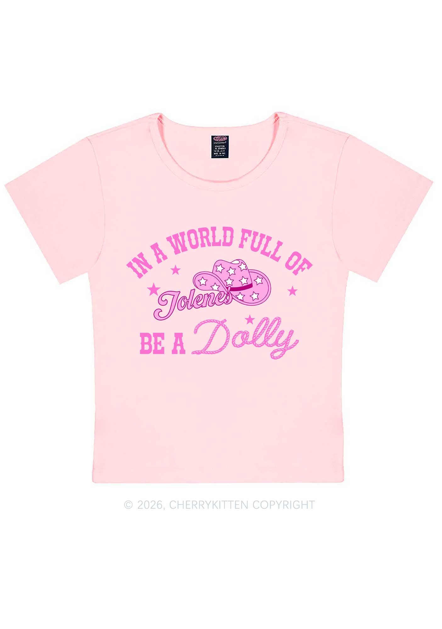 Be A Doll Y2K Baby Tee Cherrykitten