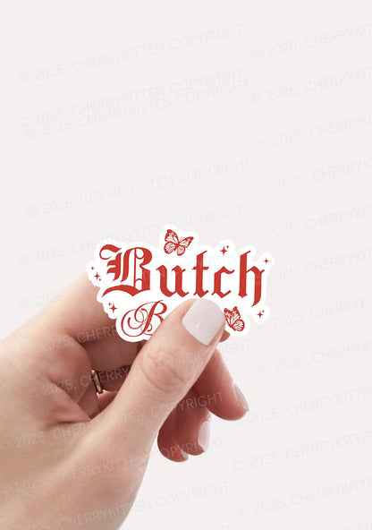 Butch Bait Pride 1Pc Y2K Sticker Cherrykitten
