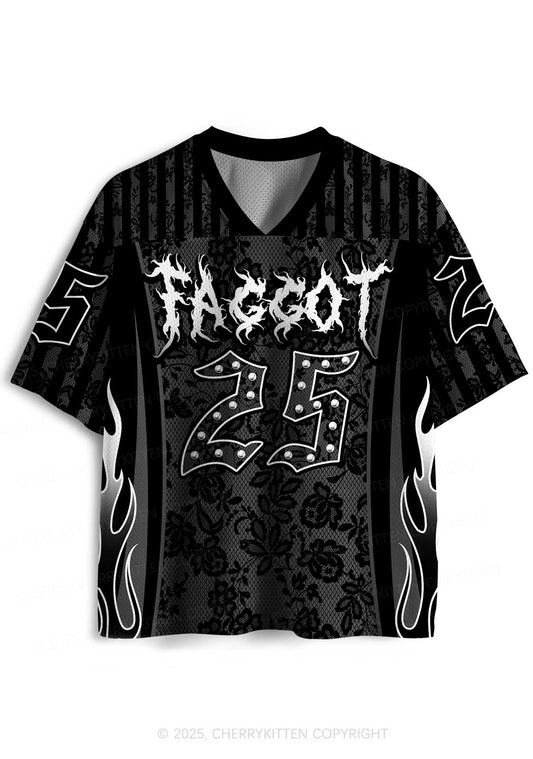 Custom Punk Faggot Pride Y2K Sport Jersey Shirts Cherrykitten