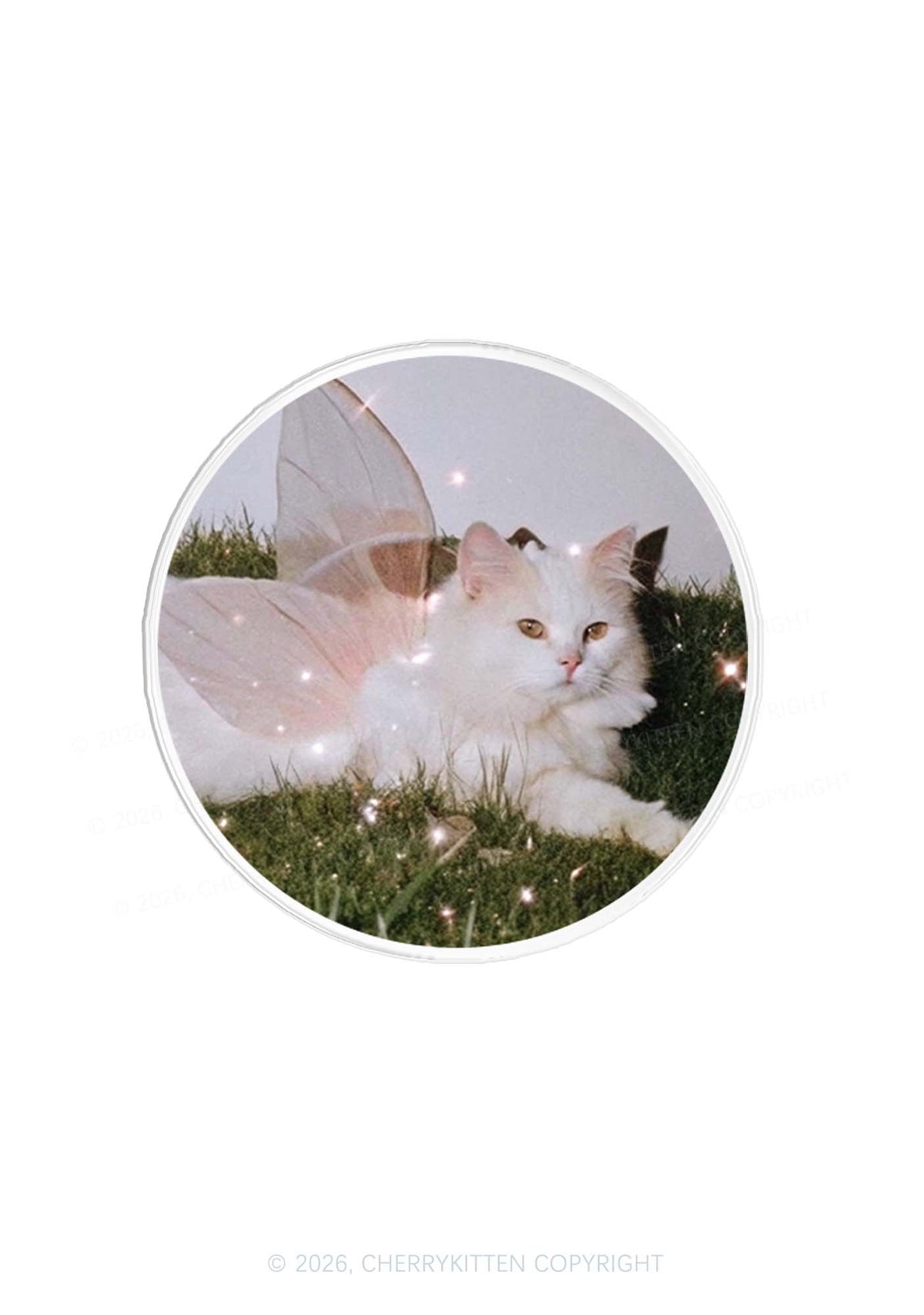 Fairy Cat Y2K Magnetic Phone Grip Holder Cherrykitten