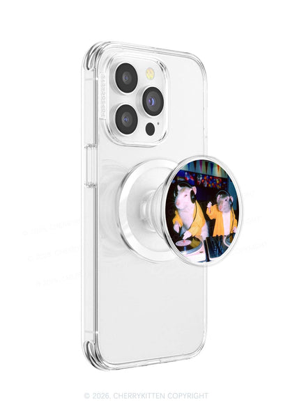 DJ Rats Y2K Magnetic Phone Grip Holder Cherrykitten
