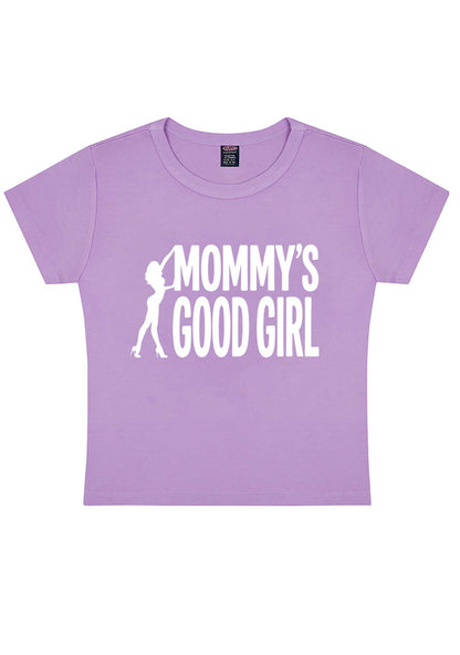 Mommys Good Girl Y2K Baby Tee Cherrykitten