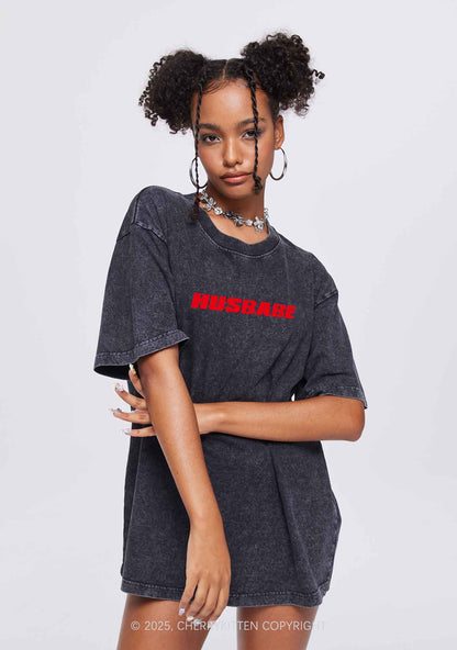 Husbabe Husbutch Y2K Valentine's Day Couple Shirt Cherrykitten