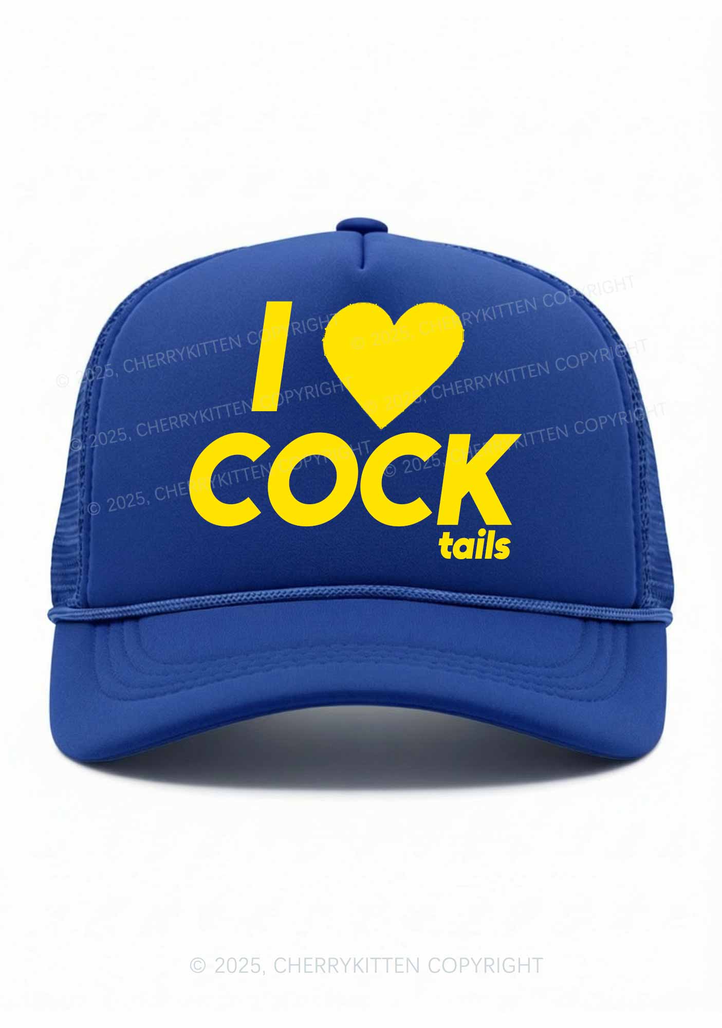 I Love Cocktails Y2K Trucker Hat Cherrykitten