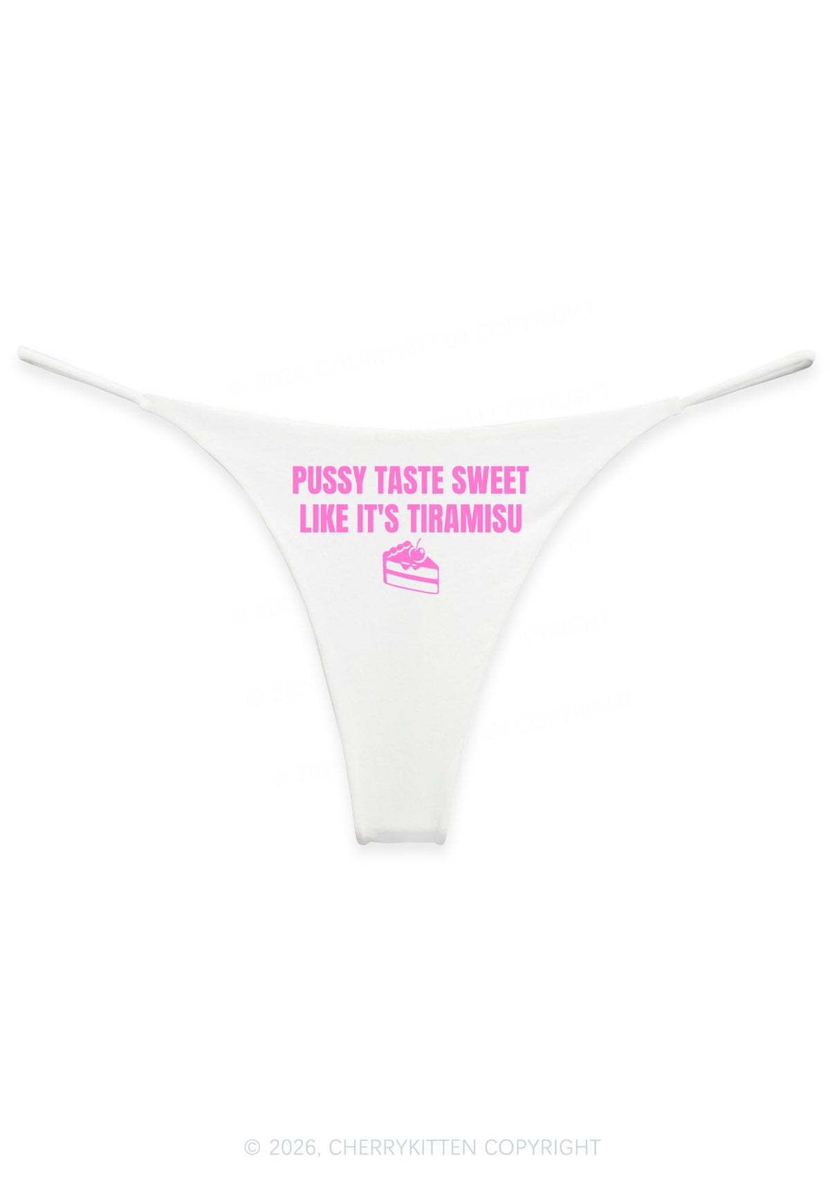 Puxxy Taste Sweet Y2K Bikini String Thong Cherrykitten