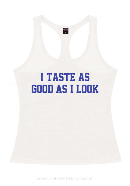 Taste Good Y2K Women Racerback Tank Top Cherrykitten