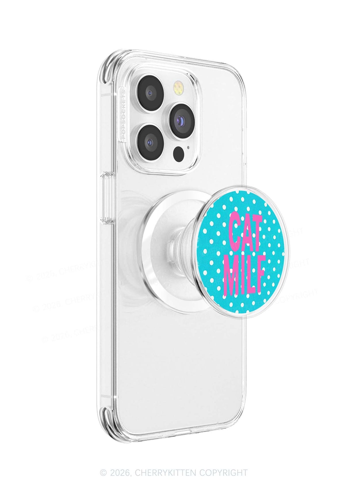 Cat Mxxf Dots Y2K Magnetic Phone Grip Holder Cherrykitten