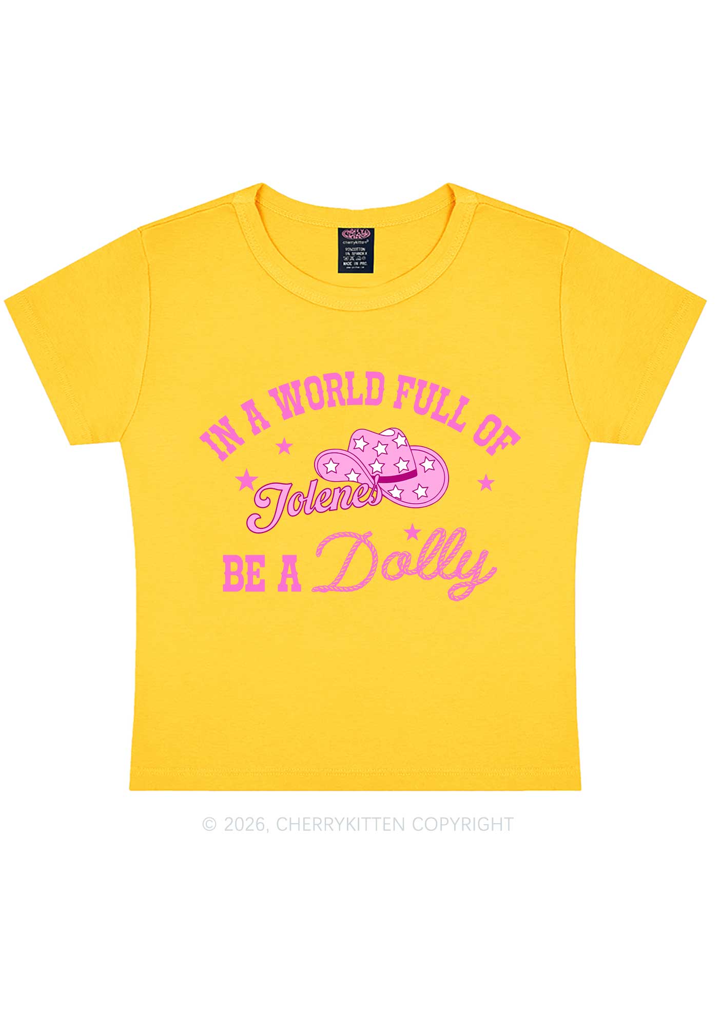 Be A Doll Y2K Baby Tee Cherrykitten