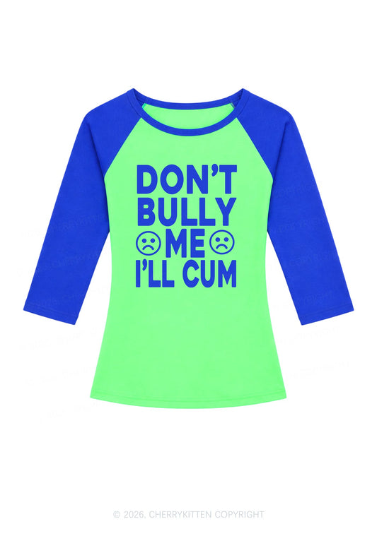 Dont Bully Me Y2K Raglan Sleeve Top Cherrykitten