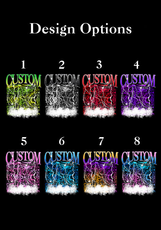 Custom Portrait Glitter Text Y2K Washed Muscle Tank Cherrykitten