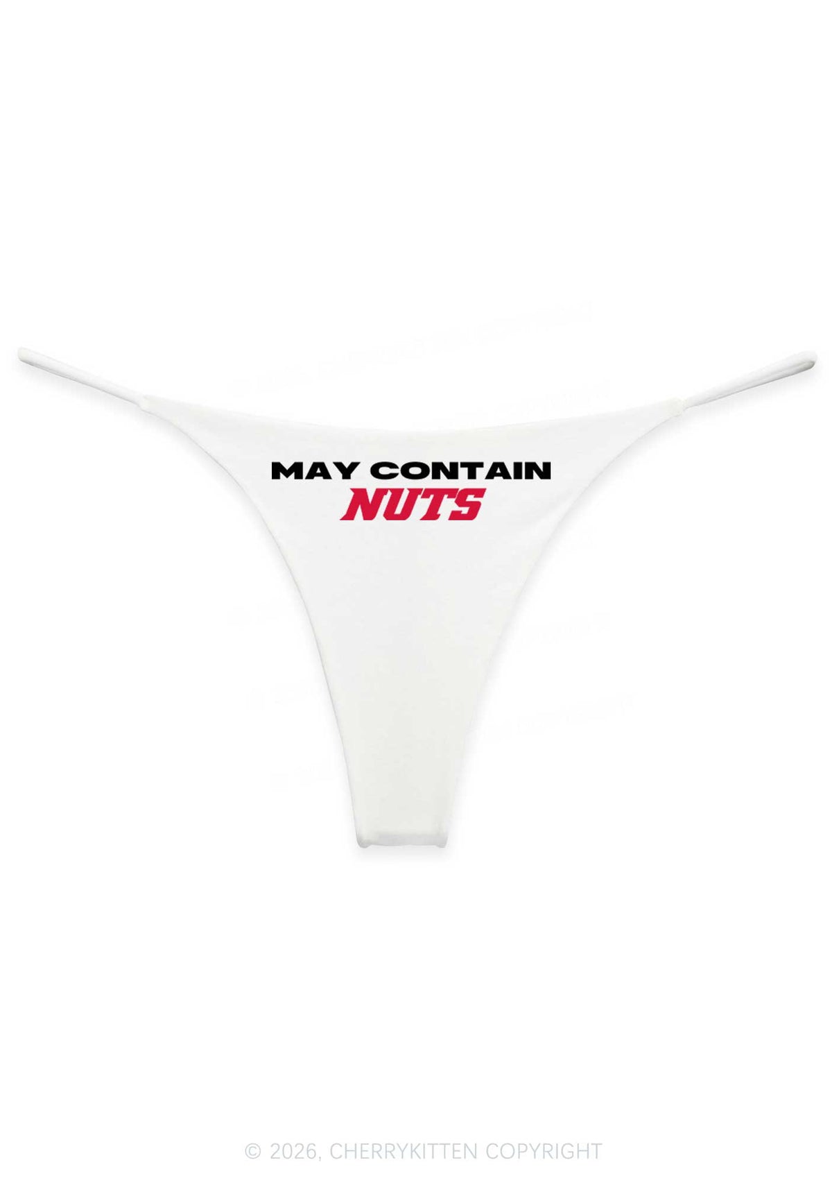 May Contain Nuts Y2K Bikini String Thong Cherrykitten