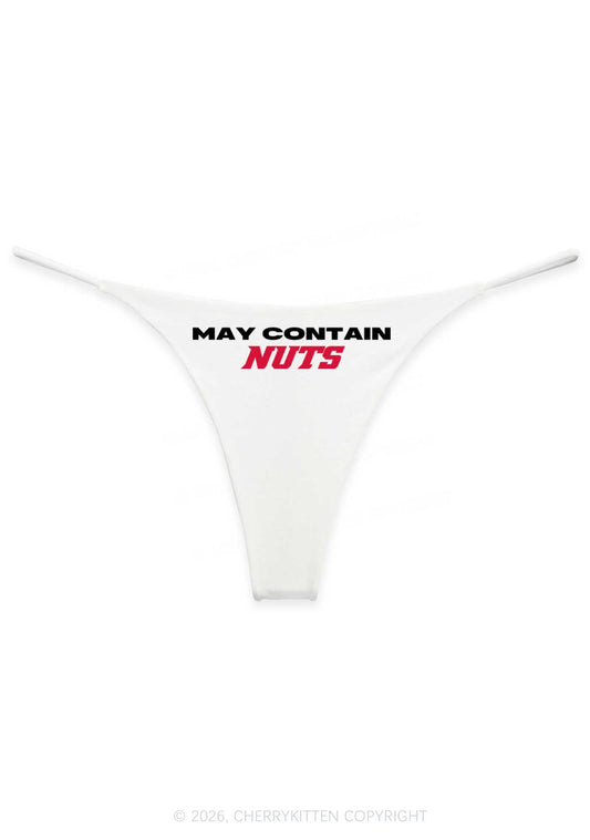 May Contain Nuts Y2K Bikini String Thong Cherrykitten