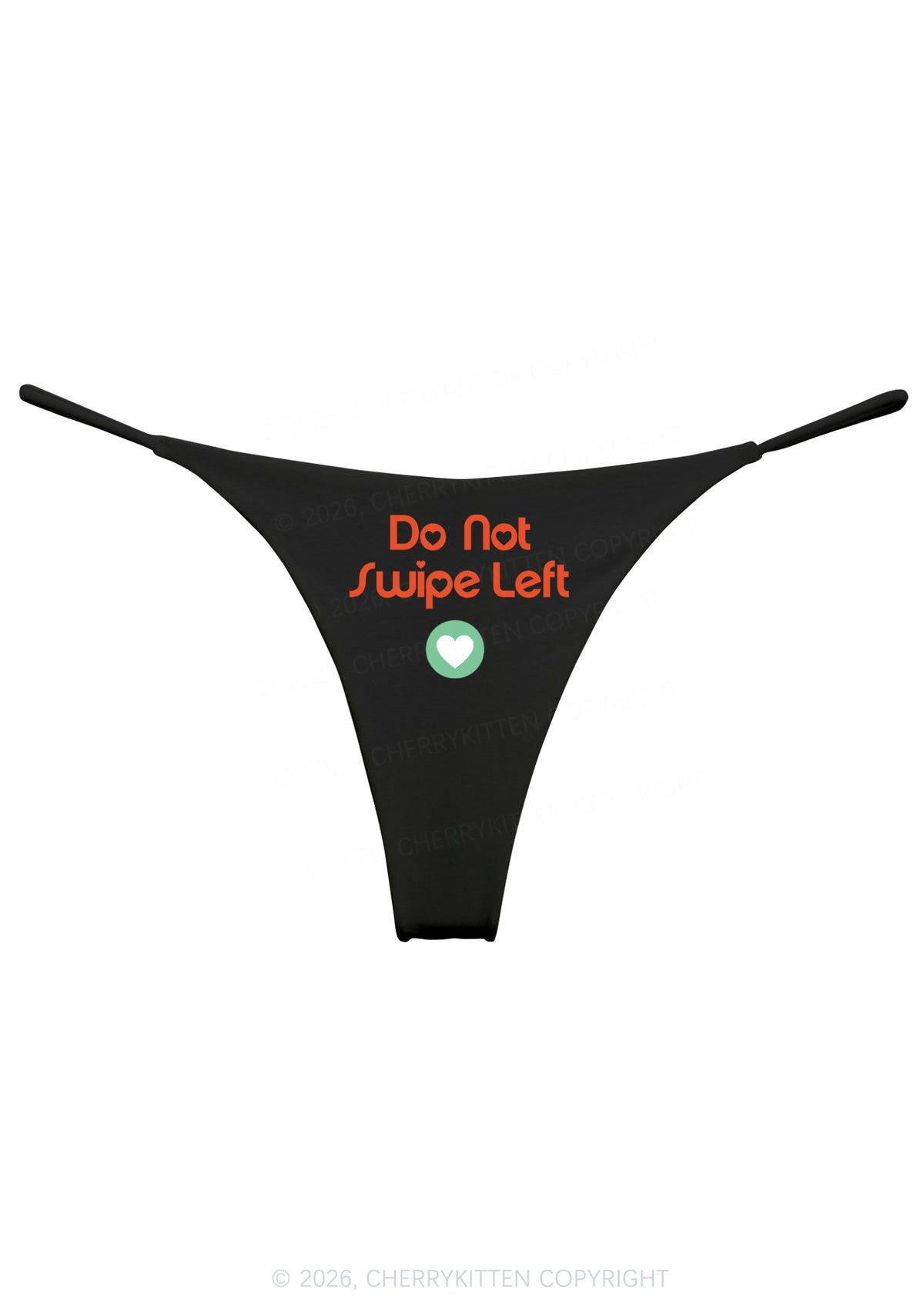 Do Not Swipe Left Y2K Bikini String Thong Cherrykitten