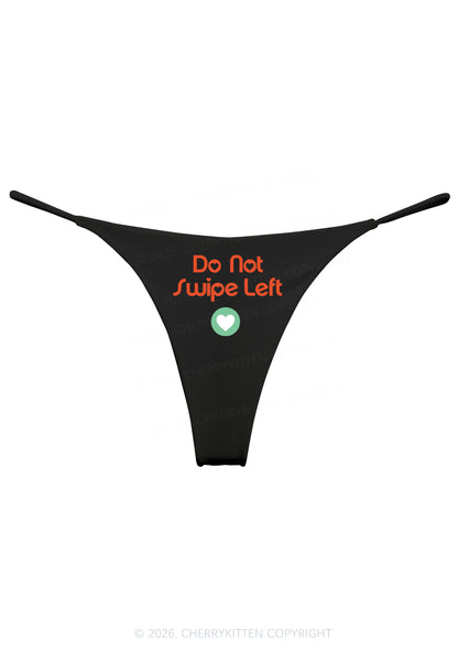 Do Not Swipe Left Y2K Bikini String Thong Cherrykitten