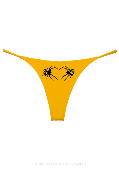 Skull Spider Y2K Bikini String Thong Cherrykitten