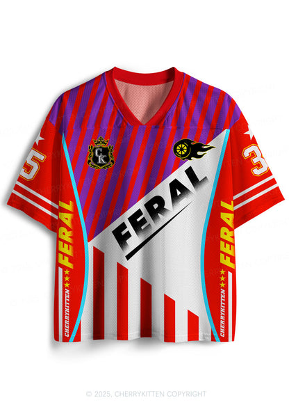 Custom Feral Possum Y2K Sport Jersey Shirts Cherrykitten