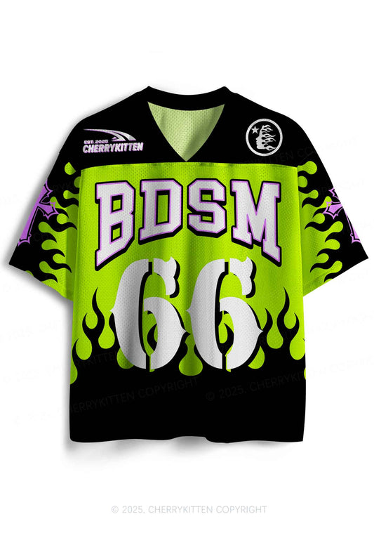 Custom Green BDSM Y2K Sport Jersey Shirts Cherrykitten