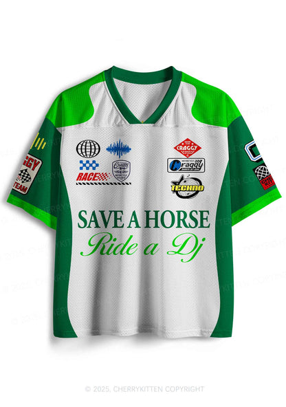 Custom Ride A DJ Y2K Sport Jersey Shirts Cherrykitten