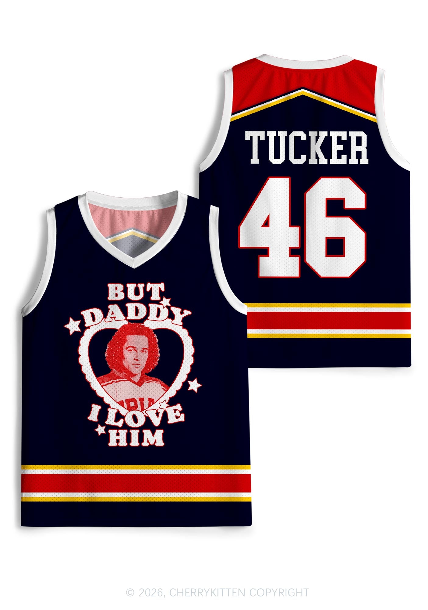 But Daddy I Love Him JT Y2K Sport Jersey Tank Cherrykitten