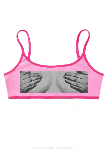 Touch Bxxbs Y2K Super Crop Cami Cherrykitten