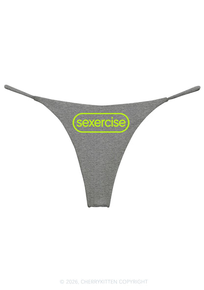 Sxercise Button Y2K Bikini String Thong Cherrykitten