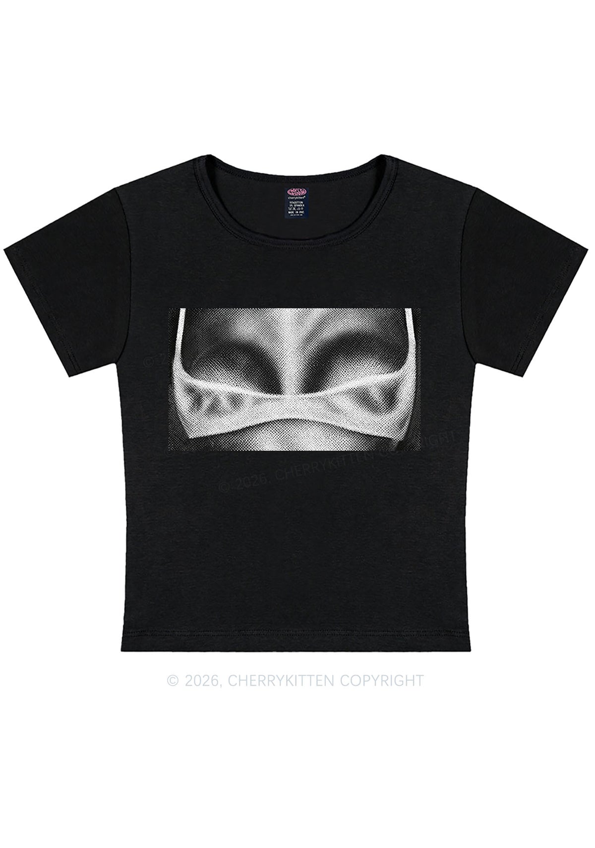 Lingerie Bxxbs Y2K Baby Tee Cherrykitten