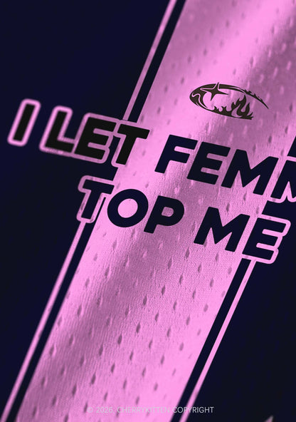 Pink Flame Star Femmes Top Me Pride Y2K Sport Jersey Tank Cherrykitten