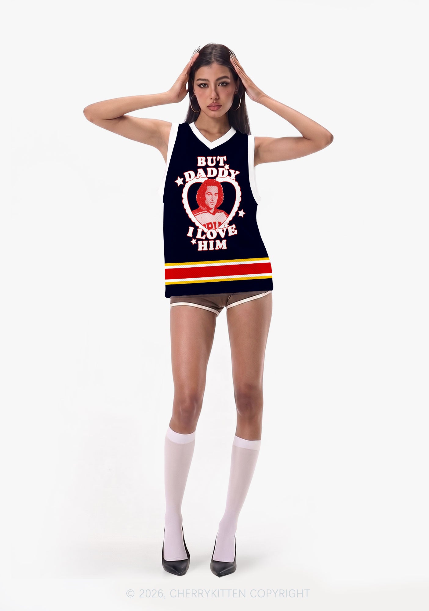But Daddy I Love Him JT Y2K Sport Jersey Tank Cherrykitten