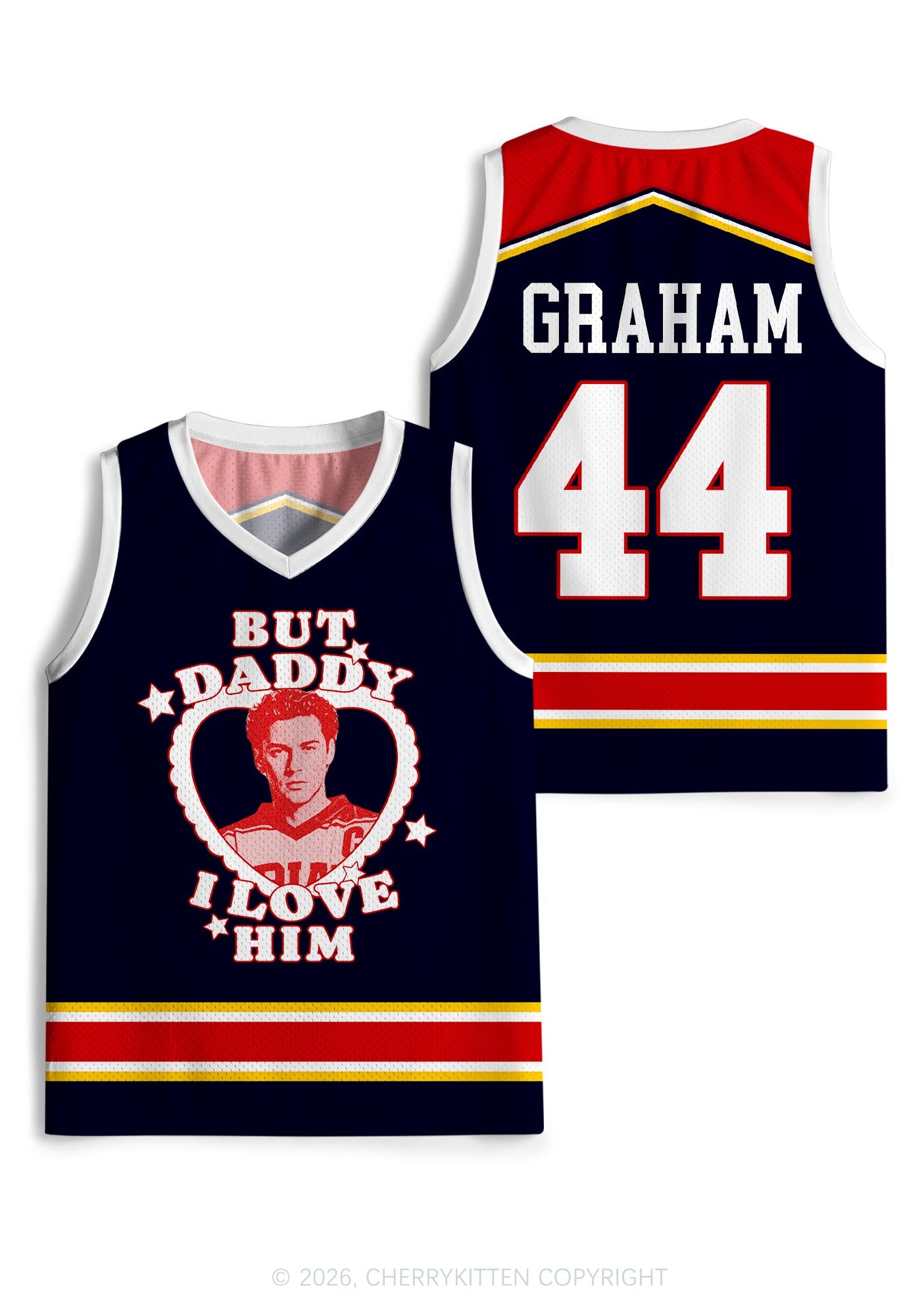 But Daddy I Love Him GG Y2K Sport Jersey Tank Cherrykitten