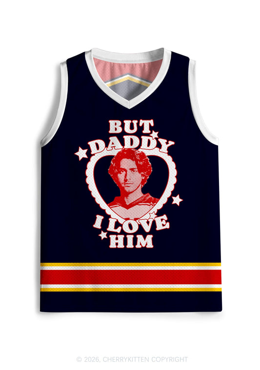 But Daddy I Love Him JL Y2K Sport Jersey Tank Cherrykitten