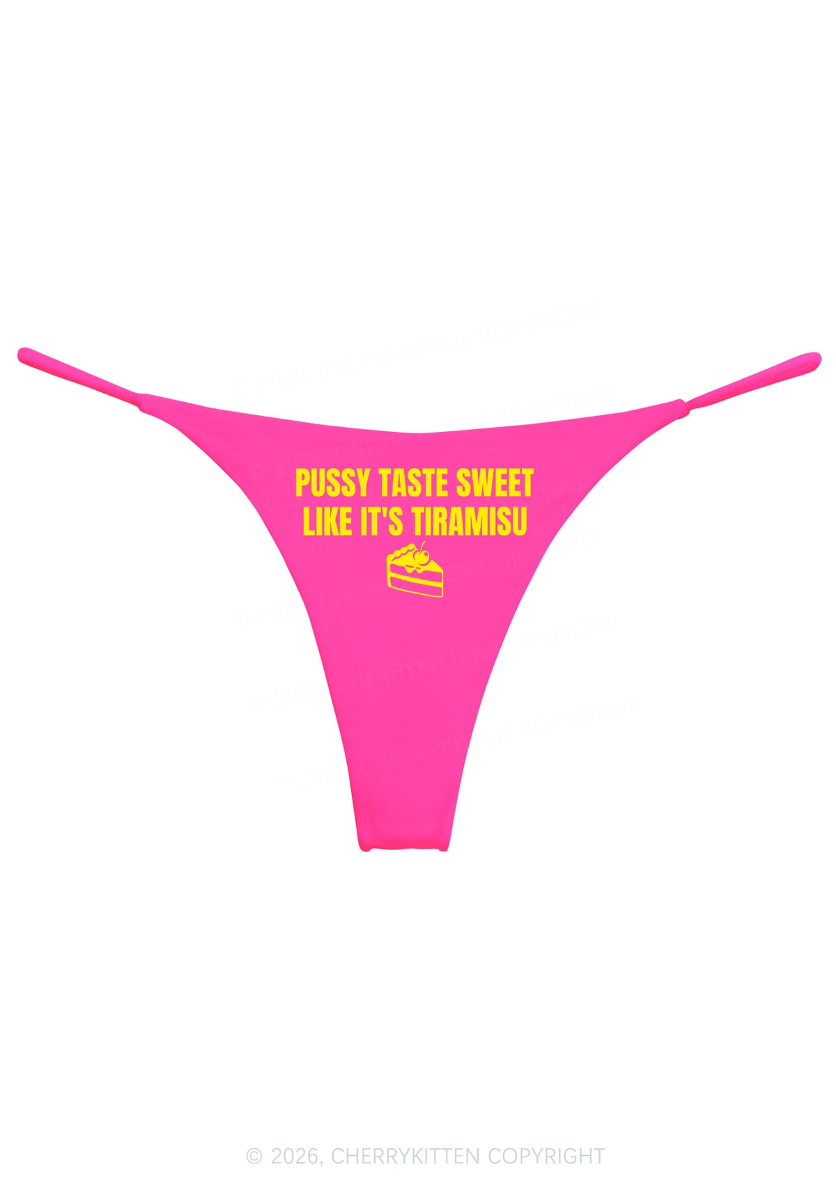 Puxxy Taste Sweet Y2K Bikini String Thong Cherrykitten