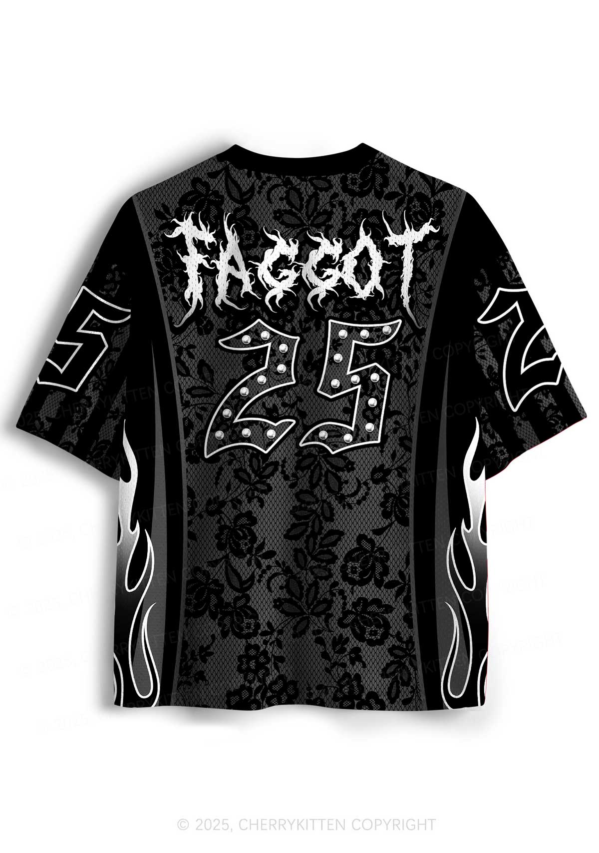 Custom Punk Faggot Pride Y2K Sport Jersey Shirts Cherrykitten