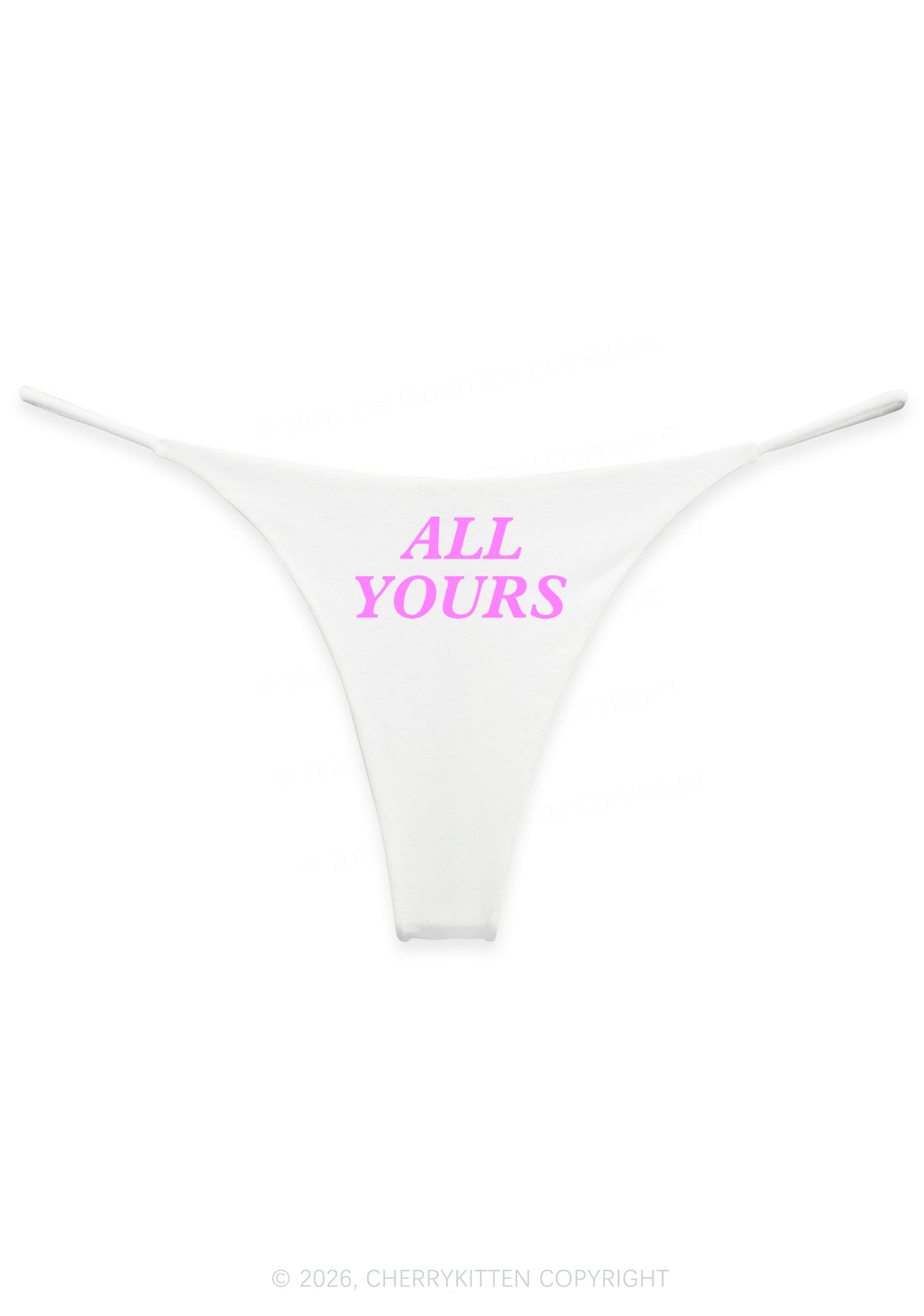 All Yours Y2K Bikini String Thong Cherrykitten