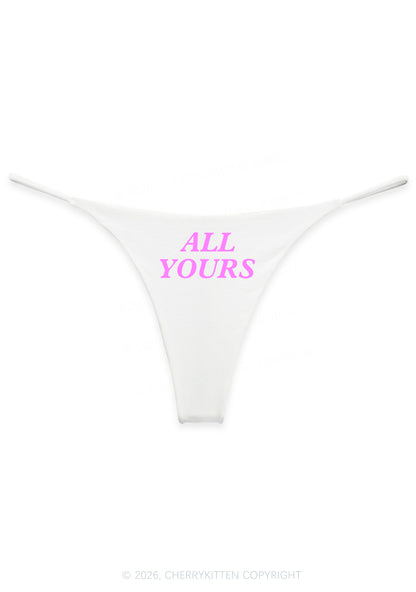 All Yours Y2K Bikini String Thong Cherrykitten