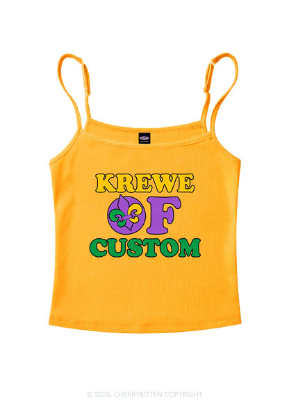 Krewe Of Custom Y2K Spaghetti Strap Cami Cherrykitten