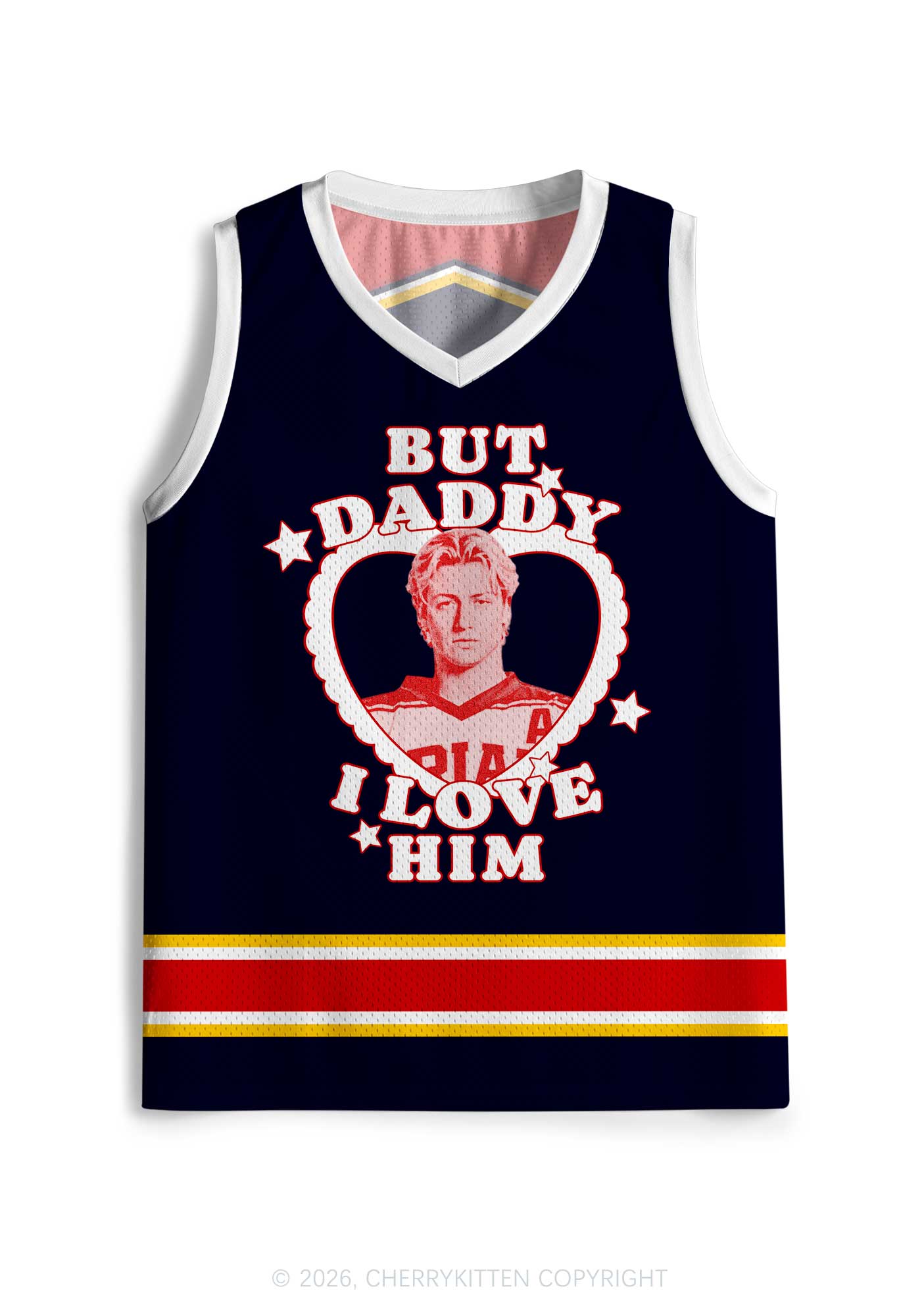 But Daddy I Love Him DL Y2K Sport Jersey Tank Cherrykitten