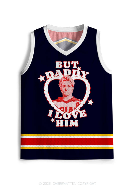 But Daddy I Love Him DL Y2K Sport Jersey Tank Cherrykitten