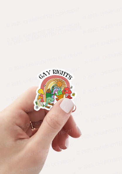 Gay Rights Pride 1Pc Y2K Sticker Cherrykitten