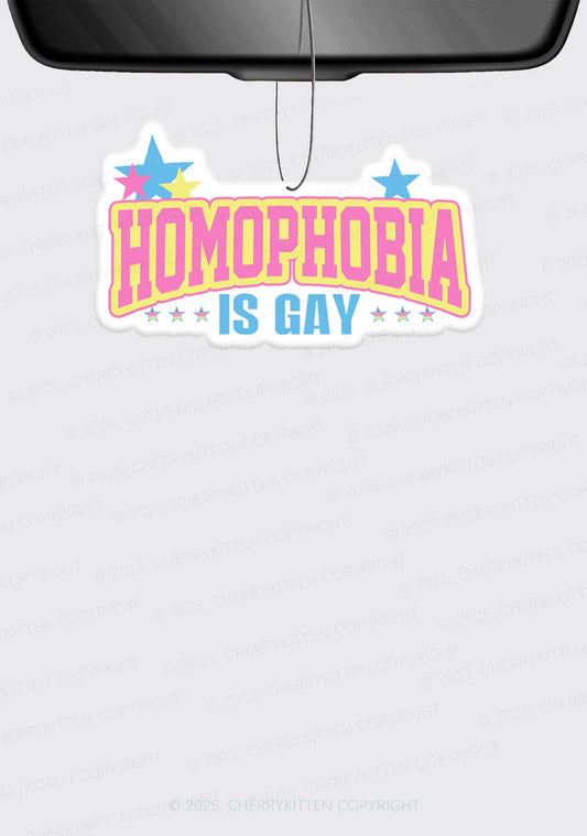Homophobia Is Gay Pride 1Pc Y2K Car Air Freshener Cherrykitten