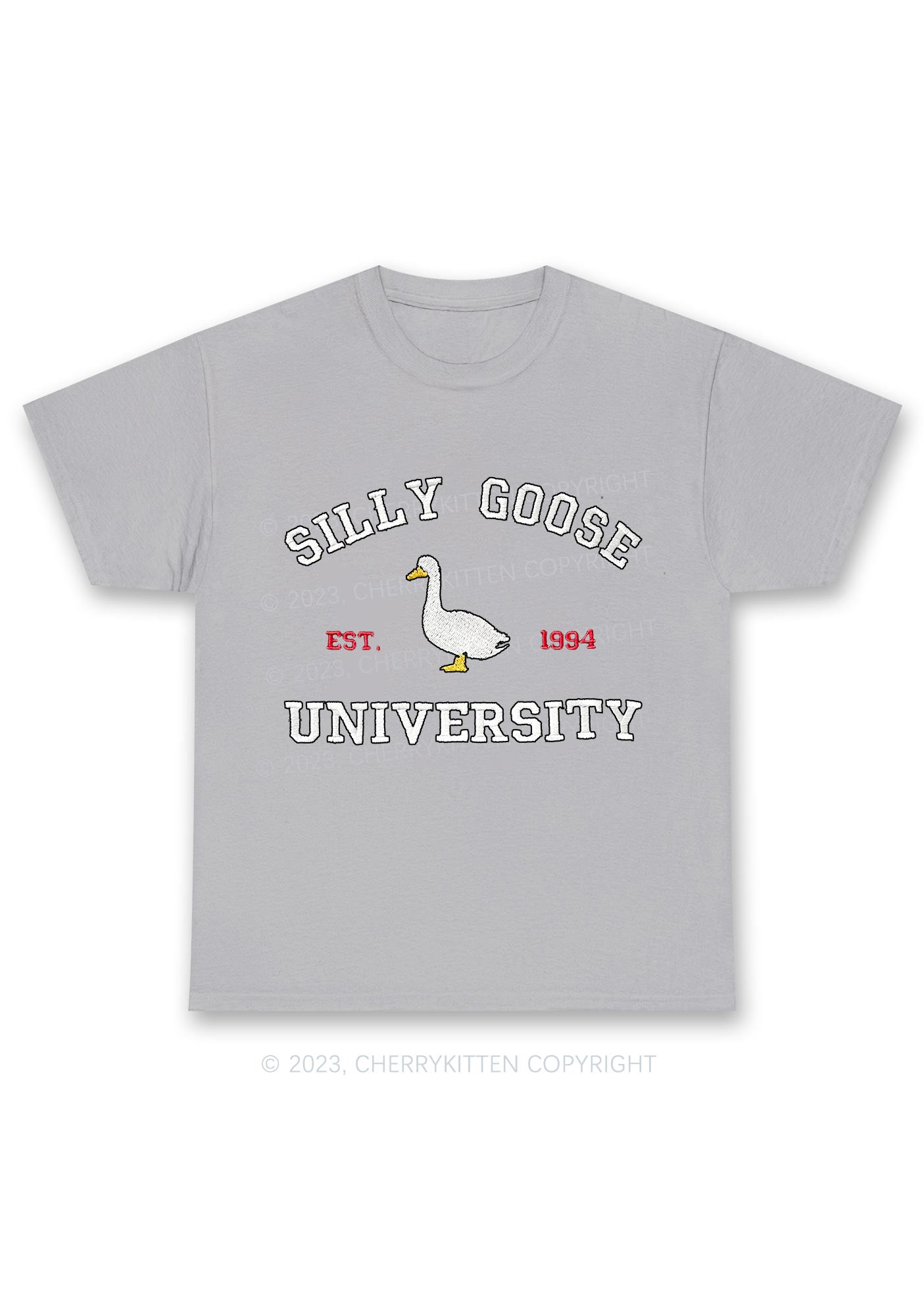 Silly Goose University EST 1994 Chunky Shirt Cherrykitten