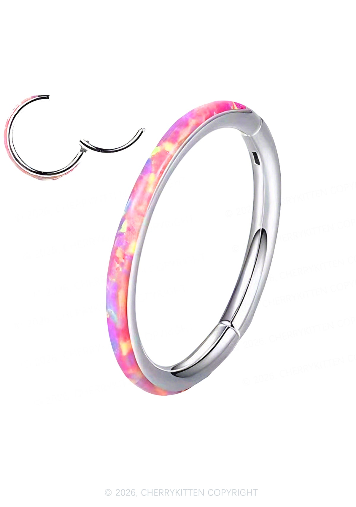 1pc Glitter Nose Ring Y2K Piercing Cherrykitten