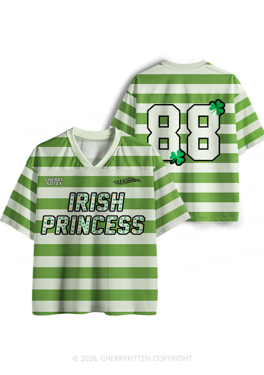 Custom Irish Princess St Patricks Y2K Sport Jersey Shirts Cherrykitten